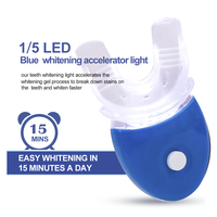 Suministro de fábrica OEM ODM Smile Teeth Kit 5 LED Light Dental Blanqueamiento de dientes Kit para el hogar