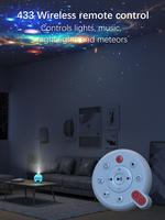 2025 Meteor Galaxy Projecteur 13 en 1 Planétarium Star Projector Réaliste Mini Lampe Ciel Étoilé Veilleuse Minuterie Mode Plug-In