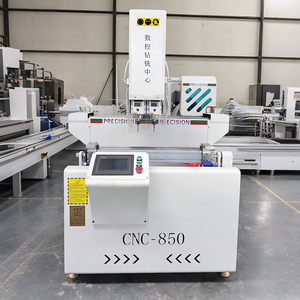 Centre d'usinage et <span class=keywords><strong>de</strong></span> perçage CNC automatique à double tête pour profilés aluminium, idéal pour les usines <span class=keywords><strong>de</strong></span> fenêtres - Product Image 1