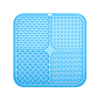 Tapis de léchage pour chien en silicone de qualité alimentaire avec ventouse, bol anti-étouffement, tapis d'enrichissement, vente en gros OEM