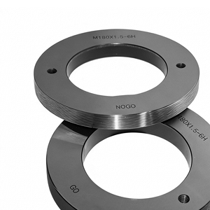 बड़े आकार के मीट्रिक थ्रेड प्लग गेज 6 एच 6 ग्राम उच्च सटीकता गो नोगो गेज - Product Image 3