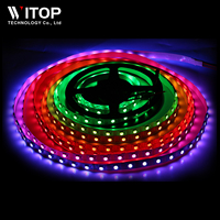 Breakpoint Continue Professional Intelligent CS8812 SMD5050 RGB Magic Color Adressable 60Leds 12V Led Strip