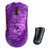 Nouvelle souris de jeu ATTACK SHARK X11 Ultra en fibre de carbone, taux de réponse 8K, capteur PAW3950MAX, tri-mode, souris sans fil 2.4G