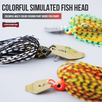 DN 7g 9g 11g 13g 18g 21g Leurre de pêche Chatterbait, Jig à lame, Buzz Bait, Leurre à jupe, Spinnerbait, Jigs pour achigan, Spinnerbait