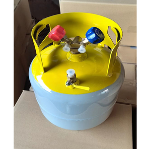 Cylindre de récupération de réfrigérant <span class=keywords><strong>R134a</strong></span> rechargeable EN13322 22,7 lb avec valve en Y 1/4 SAE - Product Image 4