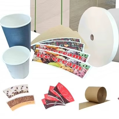 Paperboard Printing PE Coated Paper Roll 210 Gsm 300gsm Sheet White Cardboard Single Double Coated Paper Roll Sheet