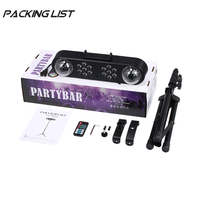 Mini lumière disco rotative de 30W avec support et télécommande pour KTV Christmas DJ DISCO Party