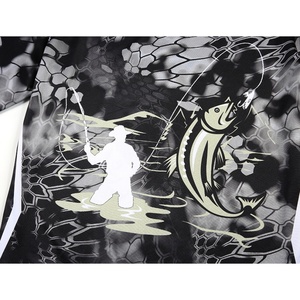 Camisas de Pesca de Manga Larga de Alto Rendimiento, Camisa de Pesca Personalizada, Camisas de Pesca UPF para Hombre, Camisa de Pesca con Cierre - Product Image 3