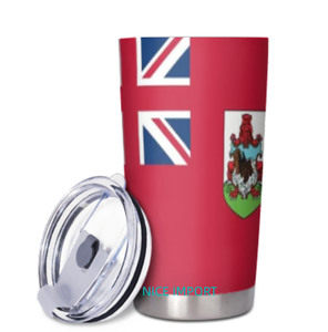 Vaso Térmico con la Bandera de Tonga, 20oz, Acero Inoxidable, Taza de Viaje con Tapa, Aislada, para Café, Ideal para Hombres y Mujeres - Product Image 5