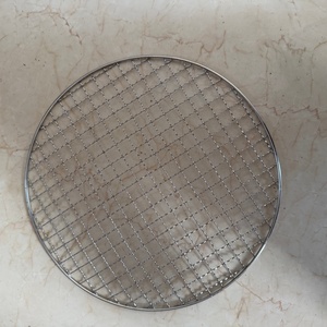 Grille de barbecue en treillis métallique ondulé en acier inoxydable, soudée, coupée et pliée, vente en gros, directement de l'usine pour équipement de barbecue - Product Image 5
