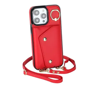 Promotional gifts for iphone 15 pro max 14 13 12 11 7 8 mobile phone case diagonal chain for iphone pouch for samsung case