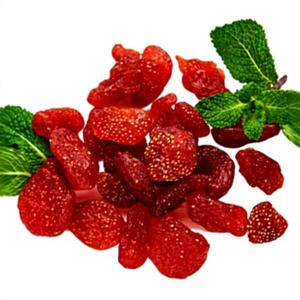 Fresas Secas Conservadas en Agua, Ingrediente de Fruta Natural para Granola, Cereales y Postres - Product Image 1
