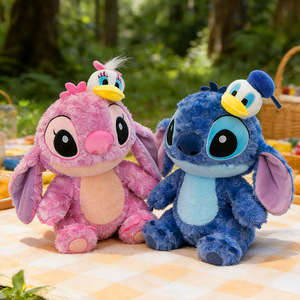 Nuevo Peluche <span class=keywords><strong>de</strong></span> Stitch con Diadema, Muñeco <span class=keywords><strong>de</strong></span> Peluche <span class=keywords><strong>de</strong></span> <span class=keywords><strong>Lilo</strong></span> & Stitch, Figura <span class=keywords><strong>de</strong></span> Stitch Morado, Muñeco <span class=keywords><strong>de</strong></span> Máquina <span class=keywords><strong>de</strong></span> Garras - Product Image 2