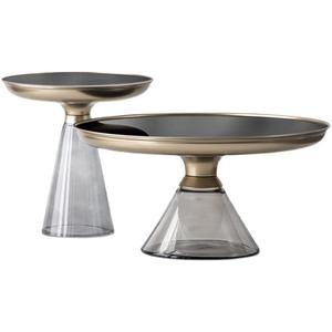 Juego <span class=keywords><strong>de</strong></span> mesa <span class=keywords><strong>de</strong></span> <span class=keywords><strong>centro</strong></span> para sala <span class=keywords><strong>de</strong></span> estar <span class=keywords><strong>de</strong></span> lujo moderno, vidrio templado <span class=keywords><strong>dorado</strong></span> con mármol negro <span class=keywords><strong>y</strong></span> acero, diseños <span class=keywords><strong>de</strong></span> <span class=keywords><strong>centro</strong></span> elegantes, mesa auxiliar - Product Image 5
