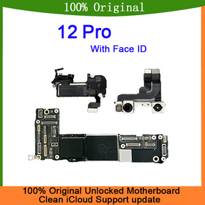 Điện thoại di động Bo mạch chủ cho <span class=keywords><strong>Iphone</strong></span> 12 13 14 15 16 17 Pro Max bo mạch chủ với khuôn mặt ID 128 GB 256GB <span class=keywords><strong>logic</strong></span> ban đầu mở khóa - Product Image 3