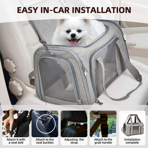 OEM ODM Sac de voyage avec poignée pour chien chat et animal de compagnie Cage pour chien de mode personnalisée et lavable - Product Image 2