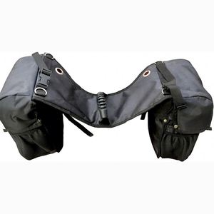 Muestra gratuita: Bolsa de silla de montar ecuestre duradera, reflectante, acolchada, con bolsillos y soporte para botella de agua - Product Image 5