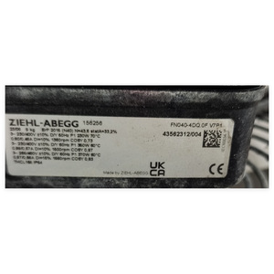 พัดลมแบบแกน Ziehl Abegg 230V 400V 60Hz 1680rpm IP64 ติดผนัง สำหรับระบายอากาศในโรงงานอุตสาหกรรม - Product Image 4