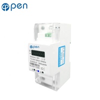 Compteur d'énergie intelligent WiFi monophasé Tuya 65A, rail DIN, minuterie, moniteur de consommation d'énergie, compteur kWh, compteur de puissance, 110V -230V 50/60Hz