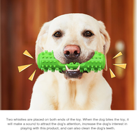 Brosse à dents pour chien, jouet à mâcher en TPR, bâtonnet de nettoyage dentaire pour animaux, pour mâcheurs agressifs