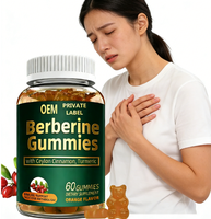 Gummies de berbérine OEM avec cannelle de Ceylan / Complément alimentaire pour soutenir la santé immunitaire et métabolique