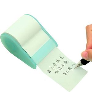 Multicolor Roll Self-Adhesive Sticky Notes Dispenser <b>Memo</b> <b>Pad</b> Office School Reminder Colorful Stationery Note Taking Gift - Product Image 4