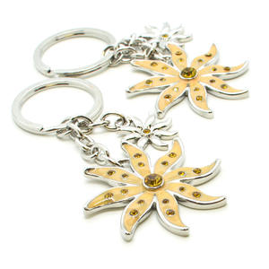 Offre Spéciale personnalisé diamant incrusté papillon porte-clés pendentif mode coloré métal porte-clés pour la décoration de sac - Product Image 5