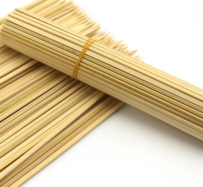 Горячая Распродажа, квадратная бамбуковая палочка для барбекю, ватных конфет, квадратная шпажка для барбекю