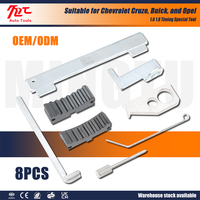 Nouvel ensemble de 8 outils de calage moteur en acier 1.6 1.8 pour Chevrolet Cruze, Buick Excelle, Sail, Nouvelle Regal 1.6T, Opel
