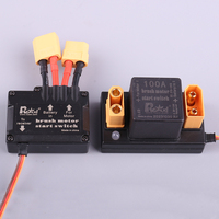 Interrupteur de démarrage de moteur à balais Rcexl 100A V2.0, interrupteur électronique, relais mécanique pour modèle RC