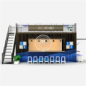 Modular thép tòa nhà di chuyển prefab <span class=keywords><strong>container</strong></span> nhà hàng quán cà phê để bán cà phê cửa hàng <span class=keywords><strong>container</strong></span> - Product Image 4