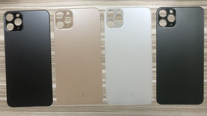 Couvercle arrière en verre compatible avec le boîtier de téléphone portable sans cadre de caméra pour <span class=keywords><strong>Samsung</strong></span> Galaxy S22 Ultra 5G S908 S22 <span class=keywords><strong>PLUS</strong></span>/S906 - Product Image 2