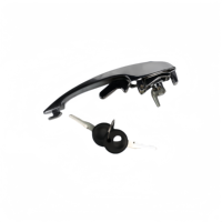 Poignée de porte extérieure de voiture pour VW kakef 60-81, 113, 837, 205, 113837205M, poignées de verrouillage
