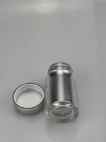 Bouteille en acrylique à double paroi épaisse, de qualité alimentaire, sans BPA, vide, pour pilules, comprimés, poudre, emballage de luxe pour compléments alimentaires