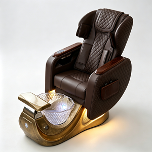 Fauteuil de Pédicure et Manucure Professionnel de Luxe Moderne avec Massage et Spa pour les Pieds - Product Image 4