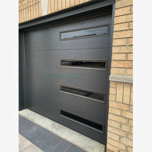 Portes de <span class=keywords><strong>garage</strong></span> sectionnelles électriques automatiques personnalisées en acier à double paroi pour villas – Offre Spéciale - Product Image 2