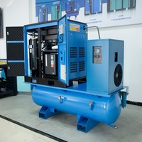 Compresseur d'air à vis pour découpe laser, longue durée de vie, pour la découpe de tôles d'acier, atelier laser intensif
