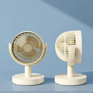 Ventilateur électrique de bureau <span class=keywords><strong>Mi</strong></span> secouant la tête Affichage numérique intelligent Mini ventilateur de refroidissement Type-C Rechargeable Portable Ventilateur à faible bruit - Product Image 1