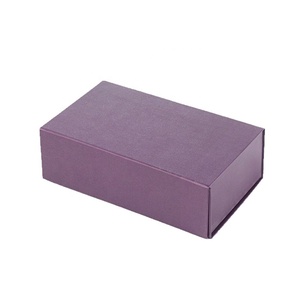 Eco Friendly Recyclable Custom Logo Luxury Folding Flap-pack Rigid Paper Matte UV Coating <b>Magnetic</b> Gift <b>Box</b> - Product Image 4