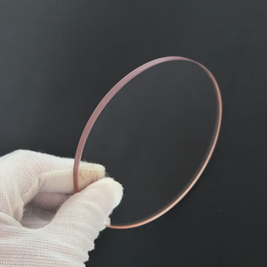 Verre céramique transparent 4mm 5mm pour cheminée Panneaux de verre de visualisation du feu à haute température - Product Image 3