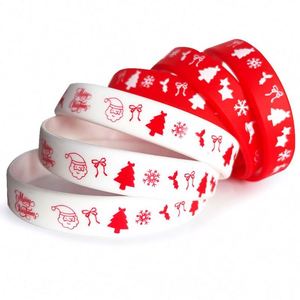 Pulsera Deportiva de Silicona con Logotipo Personalizado, Regalo Publicitario Navideño, Pulseras Promocionales de Goma - Product Image 3