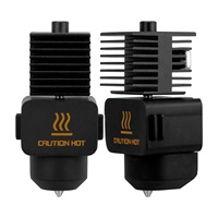 Kit de Hotend Integrado para Bambu Lab A1 / A1 Mini, Boquilla de Acero Endurecido Totalmente Metálica, Ensamblaje de Calentamiento de Alta Velocidad