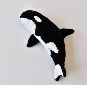 Poupées Amigurumi Petite <span class=keywords><strong>Baleine</strong></span> Reine des Mers en <span class=keywords><strong>Crochet</strong></span> Fait Main pour Cadeau de Bébé <span class=keywords><strong>Baleine</strong></span> Orca <span class=keywords><strong>au</strong></span> <span class=keywords><strong>Crochet</strong></span> - Product Image 2