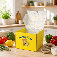 Boîte personnalisée à fermeture éclair avec bande déchirable pour mouchoirs en papier Emballage biodégradable cosmétique Boîte postale design Vente pour expédition