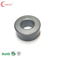 Noyau de ferrite industriel en forme de T ID0.8-70mm, haute perméabilité, filtre EMI anti-interférence pour câble de transformateur