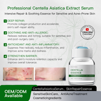 Sérum éclaircissant apaisant à la Centella pour le visage, anti-rougeurs, réparation de la barrière cutanée, 10 ml, concentré pour hydrater et calmer la peau