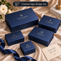 Boîtes rigides de luxe personnalisées, pliables, avec couvercle, emballage couleur sur mesure, aimant de réfrigérateur pour parfum, boîte cadeau magnétique XXL en carton