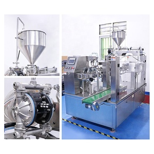 Máy đóng gói dạng túi doypack tự động của Trung Quốc, dùng cho chất lỏng nhớt như xà phòng, nước giặt, chất tẩy rửa. - Product Image 4