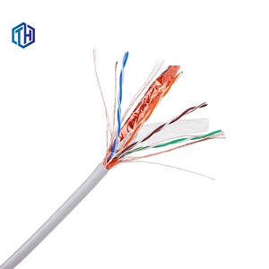 Sipu Cat5 cáp Ethernet 22AWG 23AWG <span class=keywords><strong>SFTP</strong></span> Mèo 7 CAT5E che chắn ngoài trời 50/100/300 tùy chỉnh LSZH lan cat6 cat6A Cáp - Product Image 3