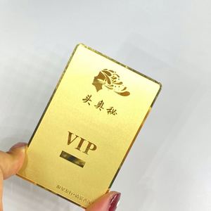 Tarjeta de Visita Metálica NFC con Logotipo Personalizado Impreso, Tamaño CR80, Gran Venta - Product Image 1